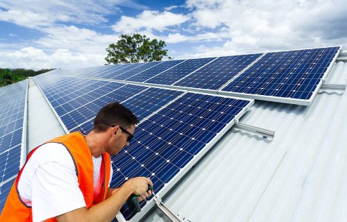 solar worker with ratchet