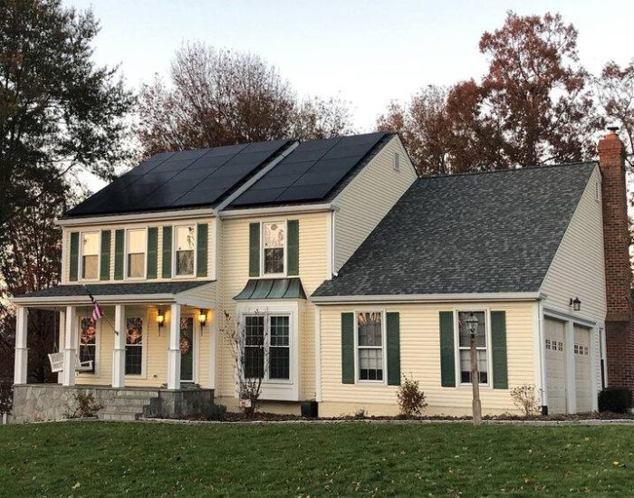 Solaria Solar panels -Clifton-Virginia