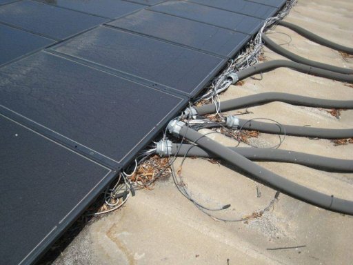 bad solar wiring